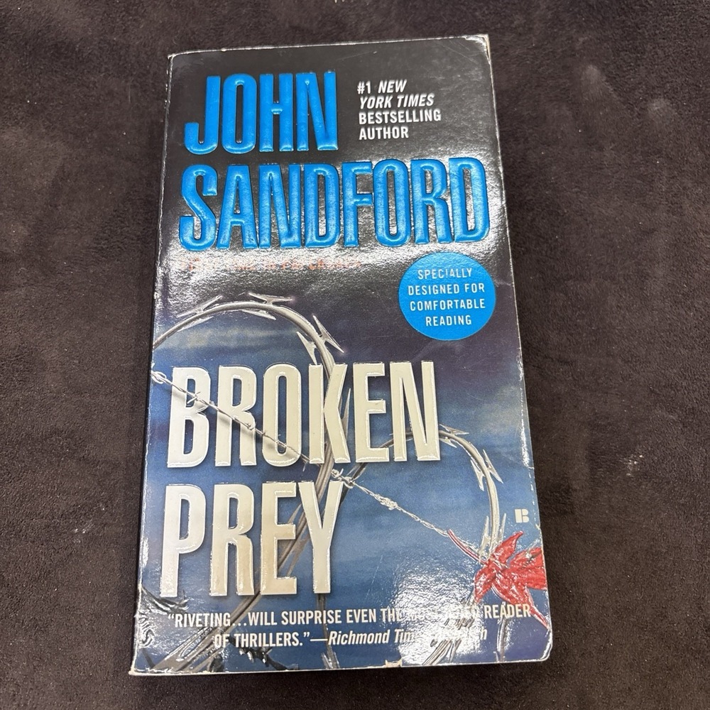 Broken Prey Book Paperback By Sandford, John